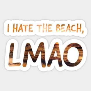 The Beach Sticker
